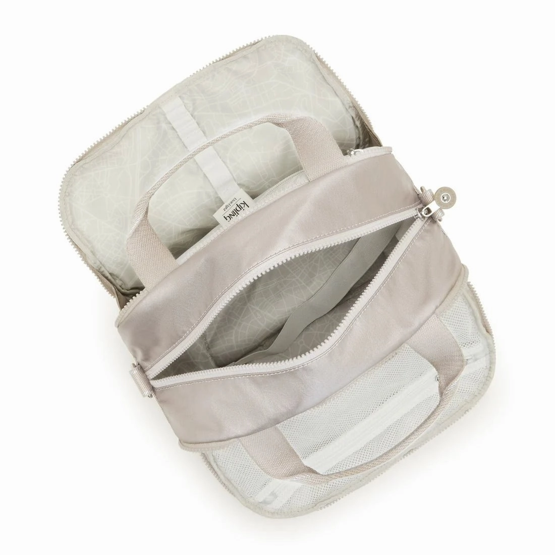 Kipling Palm Beach GM Toiletry Bag - Metallic Glow
