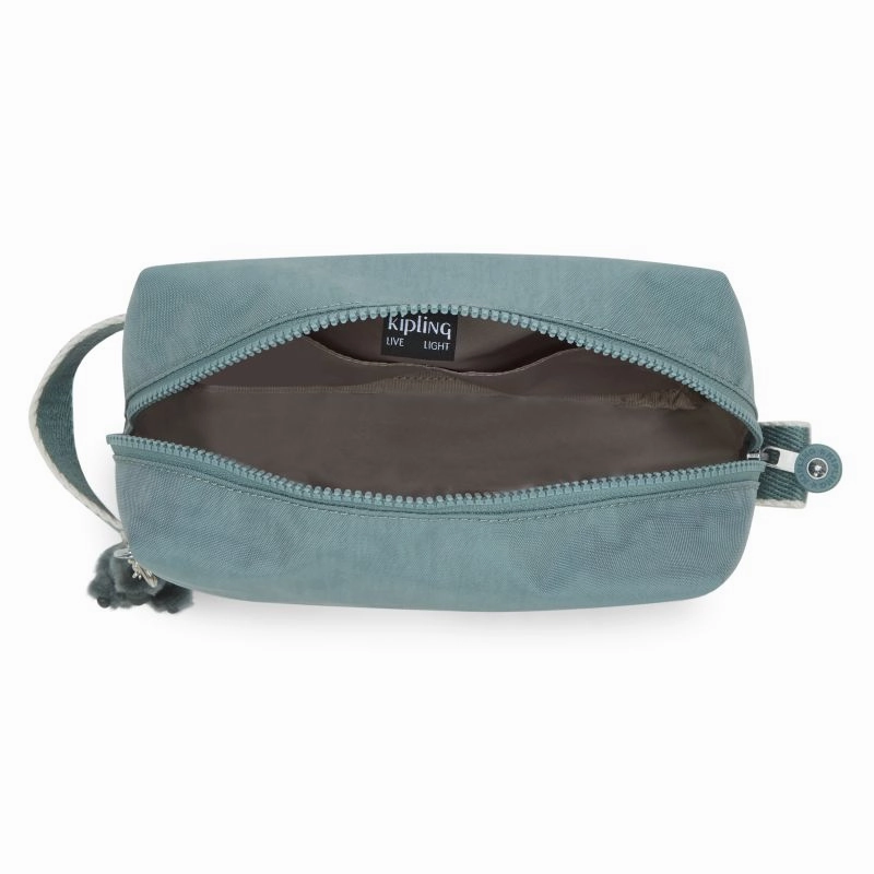 Kipling Parac Small Toiletry Bag - Relaxed Grey