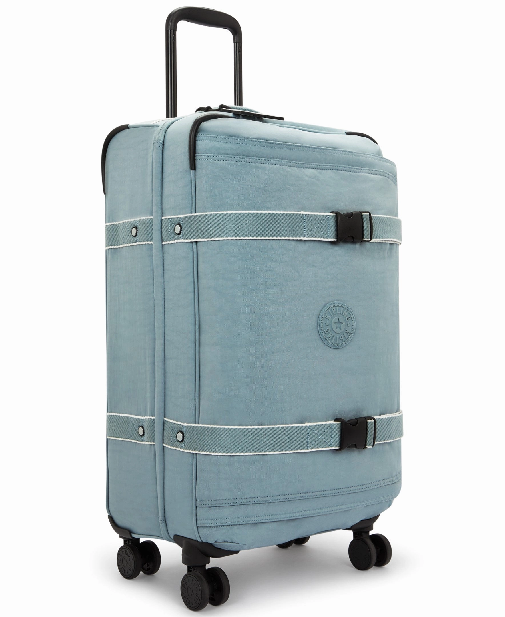 Kipling Spontaneous Medium Rolling Luggage - Relaxed Grey