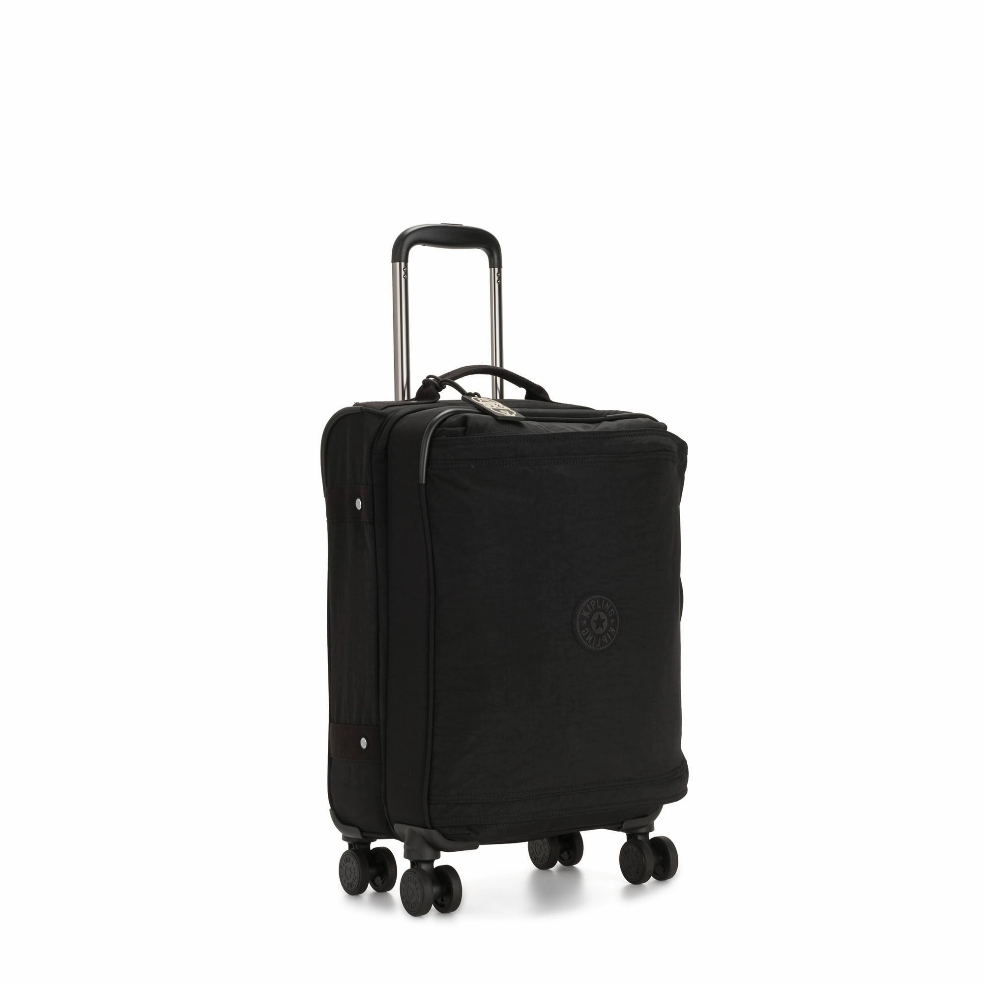 Kipling Spontaneous Small Rolling Luggage - Black Noir