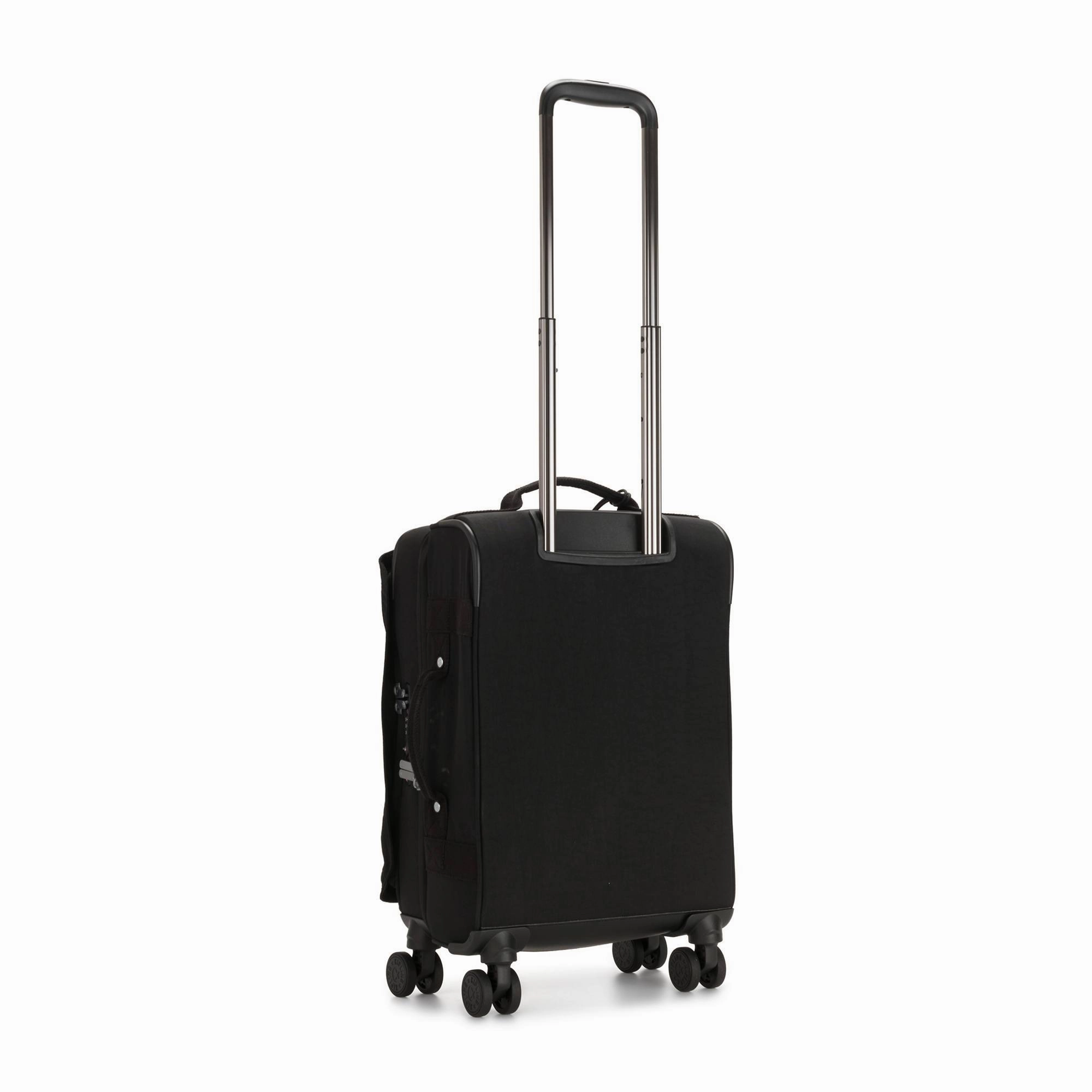 Kipling Spontaneous Small Rolling Luggage - Black Noir