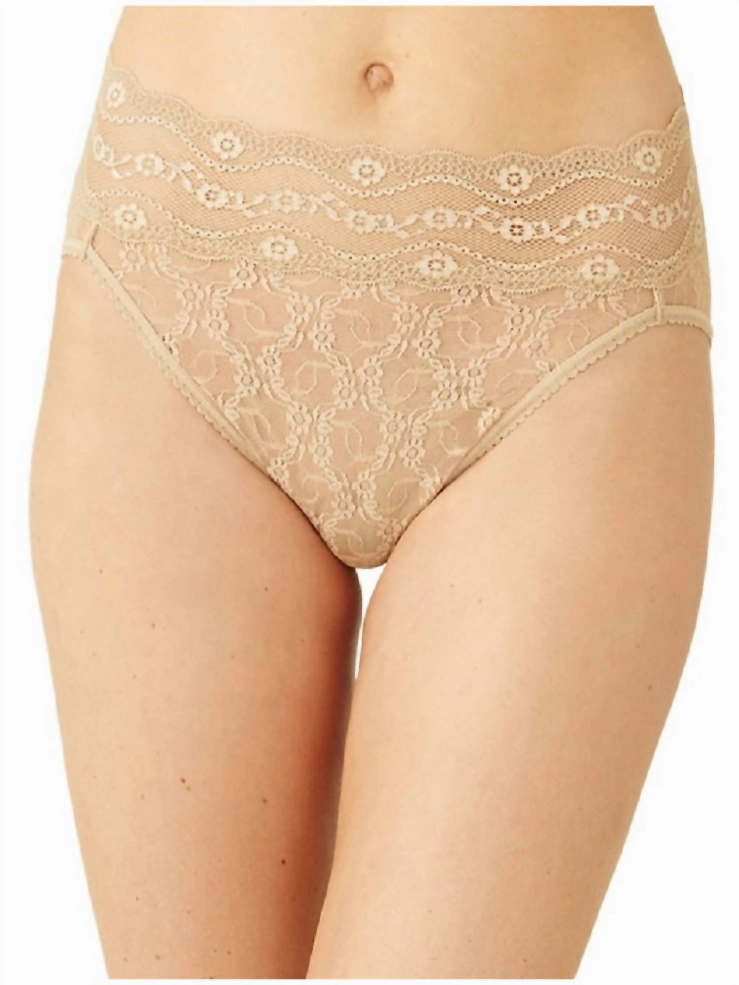 Lace Kiss Hi-Leg Panty In Natural