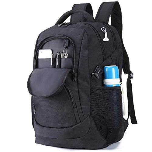Laptop Backpack 18 Inches Waterproof Computer Back Pack With Usb Charge Port Shockproof