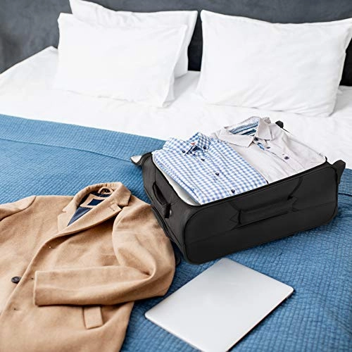 Large Capacity Maximum Allowance 22x14x9 All Parts Carry On Luggage Bag | Rolling Travel Suitcase Lightweight Small Soft Trolley for Women | Approved by Delta, United, Southwest & Many More