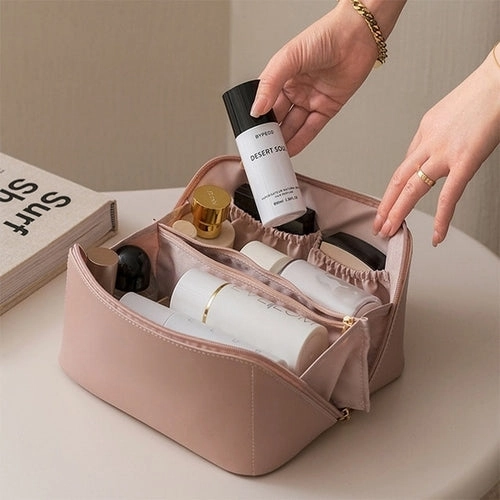 Large Travel Cosmetic Bag Women Makeup Organizer Female Toiletry