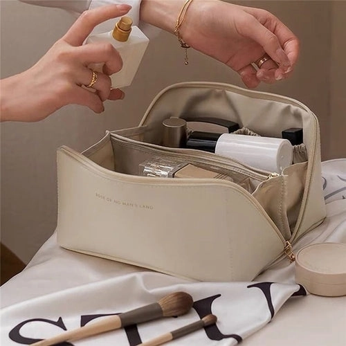 Large Travel Cosmetic Bag Women Makeup Organizer Female Toiletry