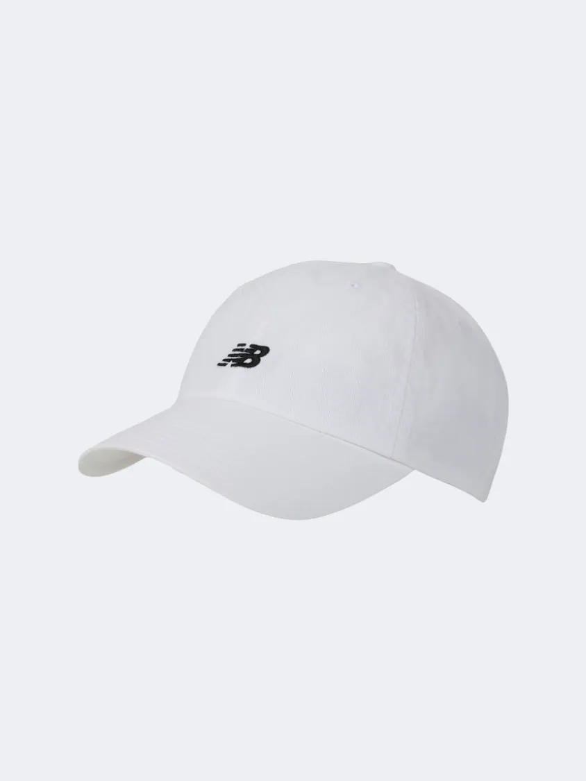 100% Hign quality Latest 2025 New Balance 6 Panel Classic V 2 Lifestyle Cap White Elegant Appearance with clearance price, fast delivery and best quality.