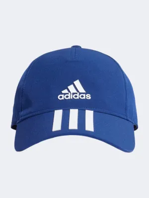 Best Buy Discount Latest & Official Adidas Aeroready Baseball 3 Stripes Unisex Training Cap Victory Blue/White Store online shop, free shipping, all fashionable styles Items.
