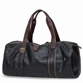 Leather Handbag Men Travel Bag Carry On Luggage Bags Men Duffel Bags Women Tote Portable Weekend