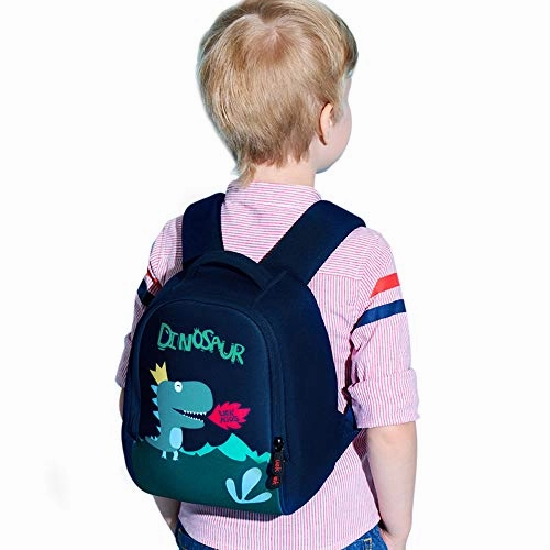 Lehoo Castle Dinosaur Backpack for Boy, Toddler Boy Backpack for 4-6 Years Old, Dino Backpack for Toddler, Dinosaur Bag Dinosaur Gifts for Boys (Large)
