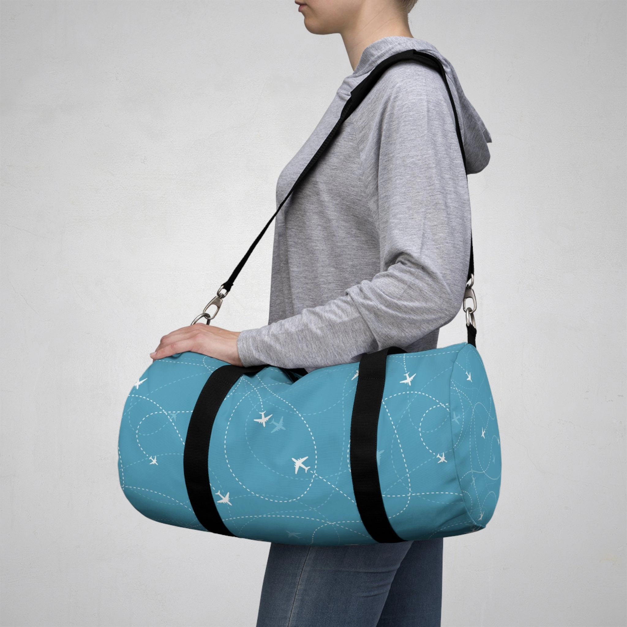 LFO - Luggage Factory - Planes Trails Duffel Bag