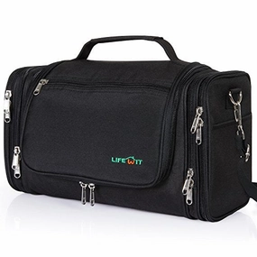 Lifewit Hanging Toiletry Bag Extra Large Waterproof Travel Essentials Organizer Personal Cosmetic Makeup Shaving Kit