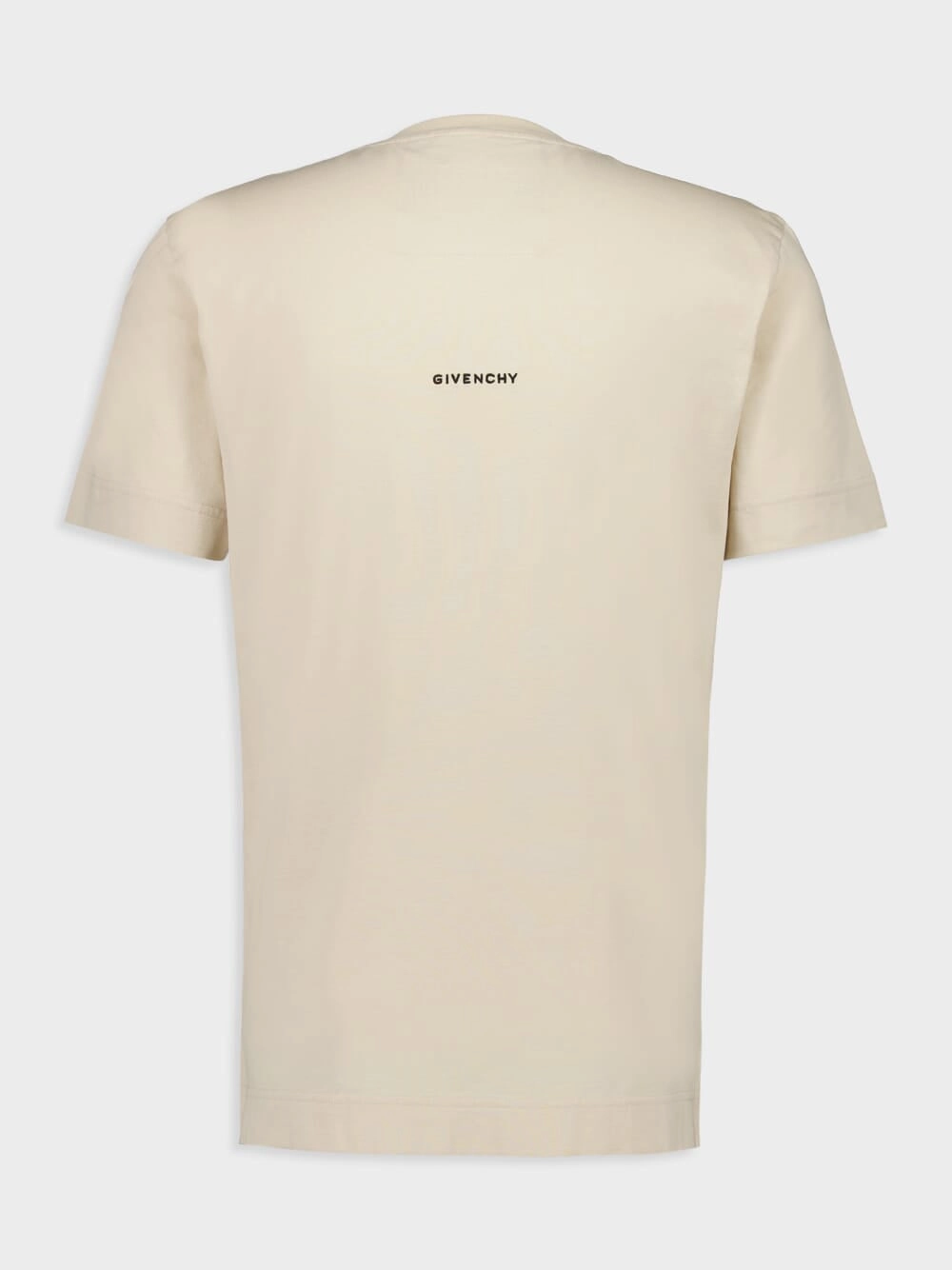 Light Beige Slim Fit 4G Embroidered T-Shirt