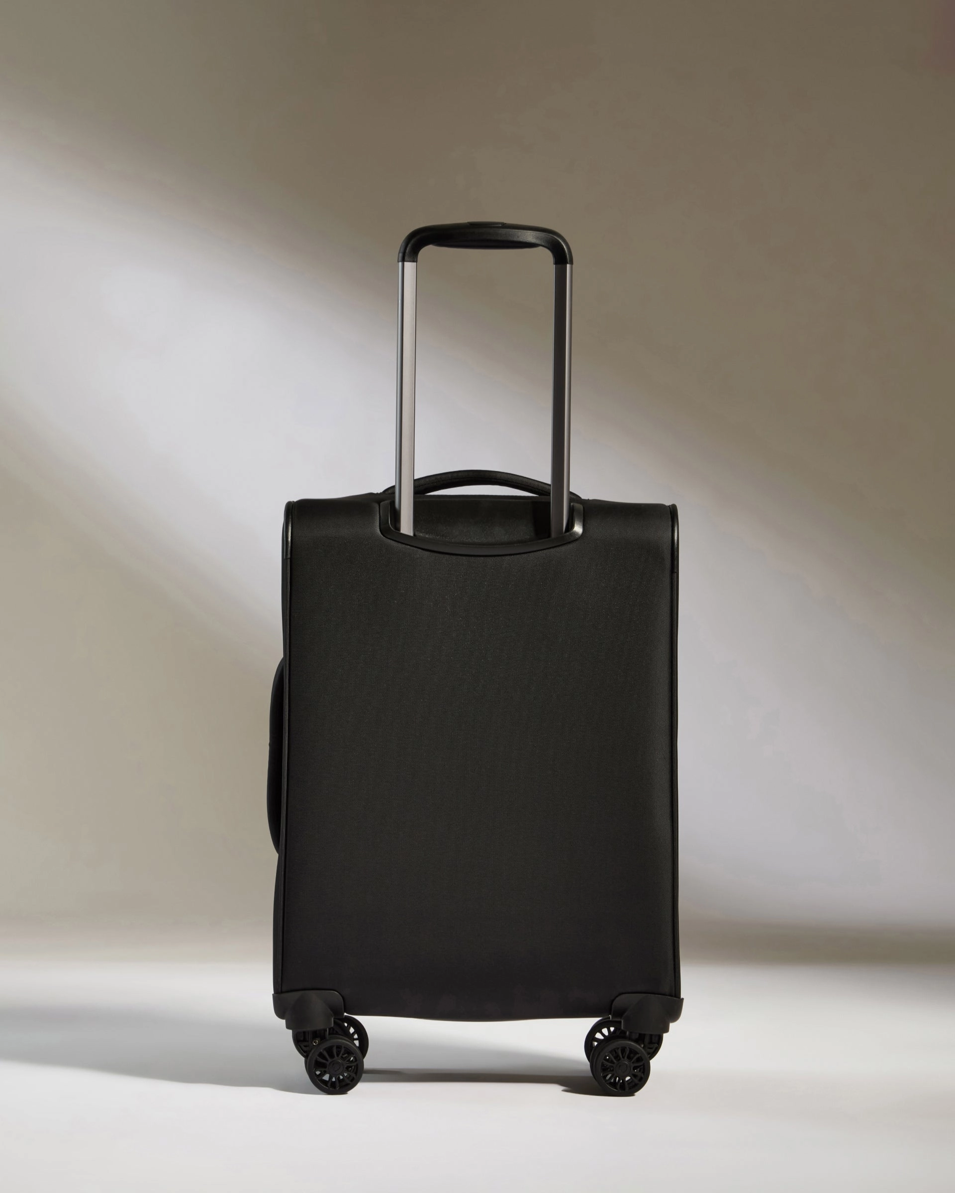 Lightest Carry-on Luggage in Black - Soft Stripe