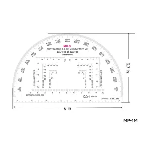 Provide Original Limited Quantity GL Extra Semi Circle 6 inch Military Protractor ,Up-to-date Styling , largest selection of Items clearance sale, 100% Authentic and Original!