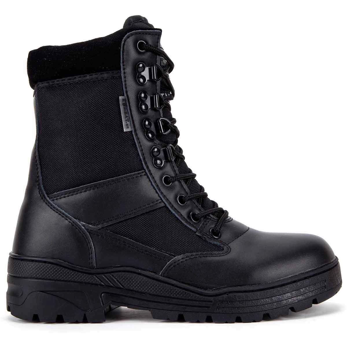 Free Shipping? Kombat Black Half Leather Patrol Boot , we are proud that we sell top quality Items at wholesale price and free shipping and our best customer service.