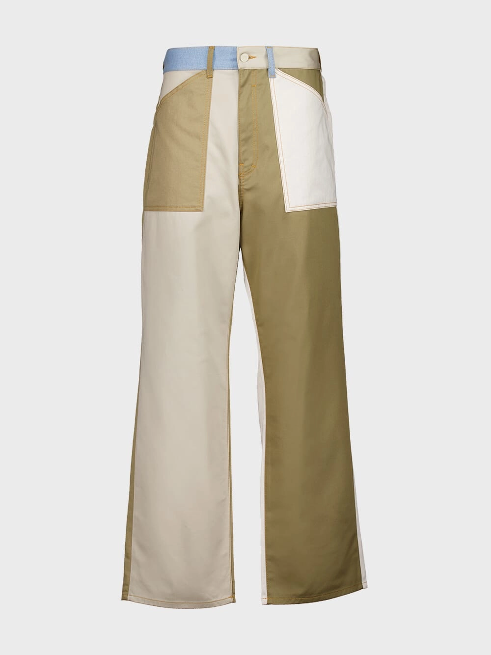 Logo Patch Denim Jeans Bottoms Mens - cheap mens shorts online