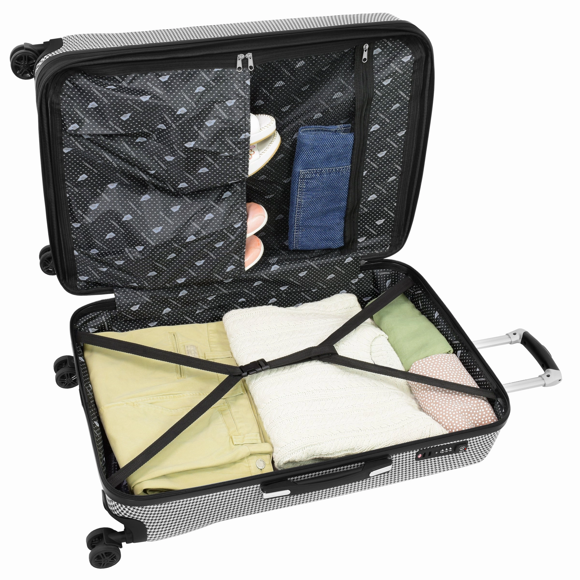 London Fog Cambridge Hardside 28-Inch Exp Hardside