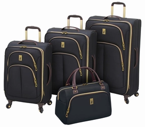 London Fog Coventry 4 Piece Set (Cabin,21,25,29) 4-Wheel Luggage Sets