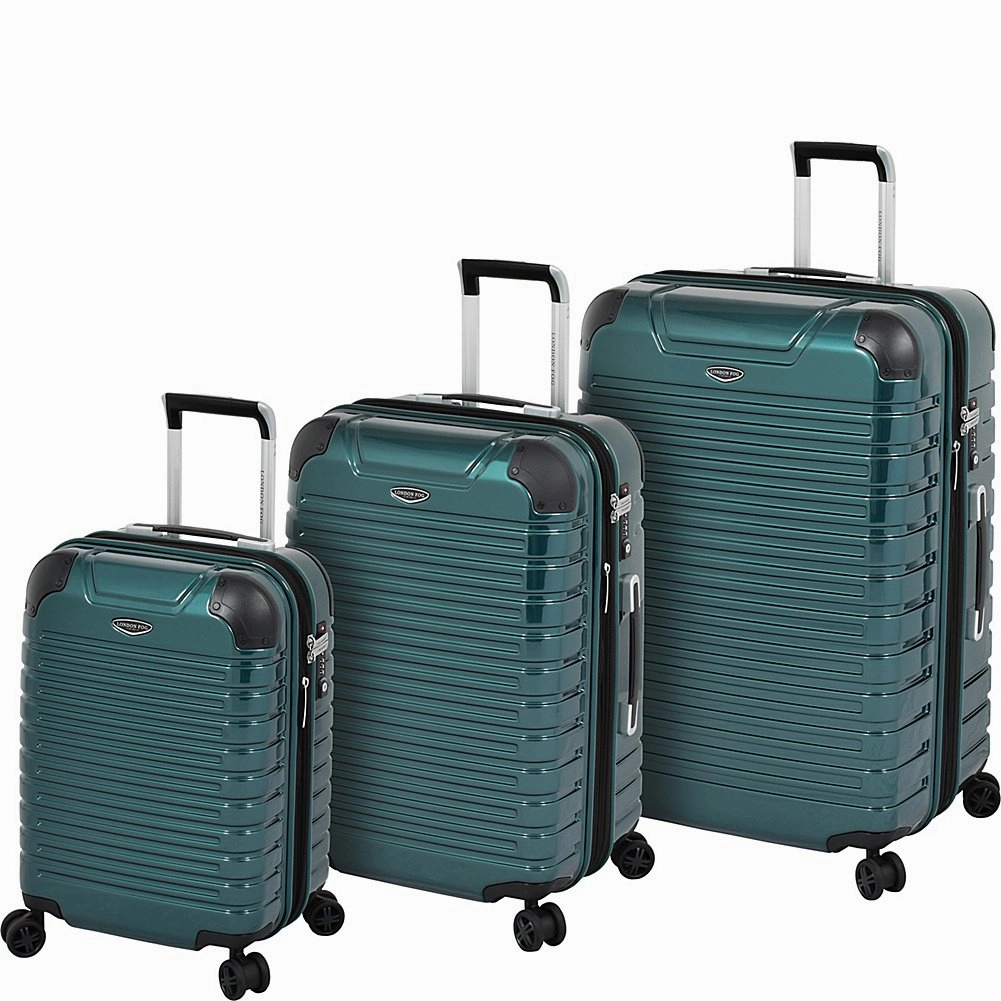 London Fog Dover 3 Piece Set (20"/24"/28") 4-Wheel Luggage Sets