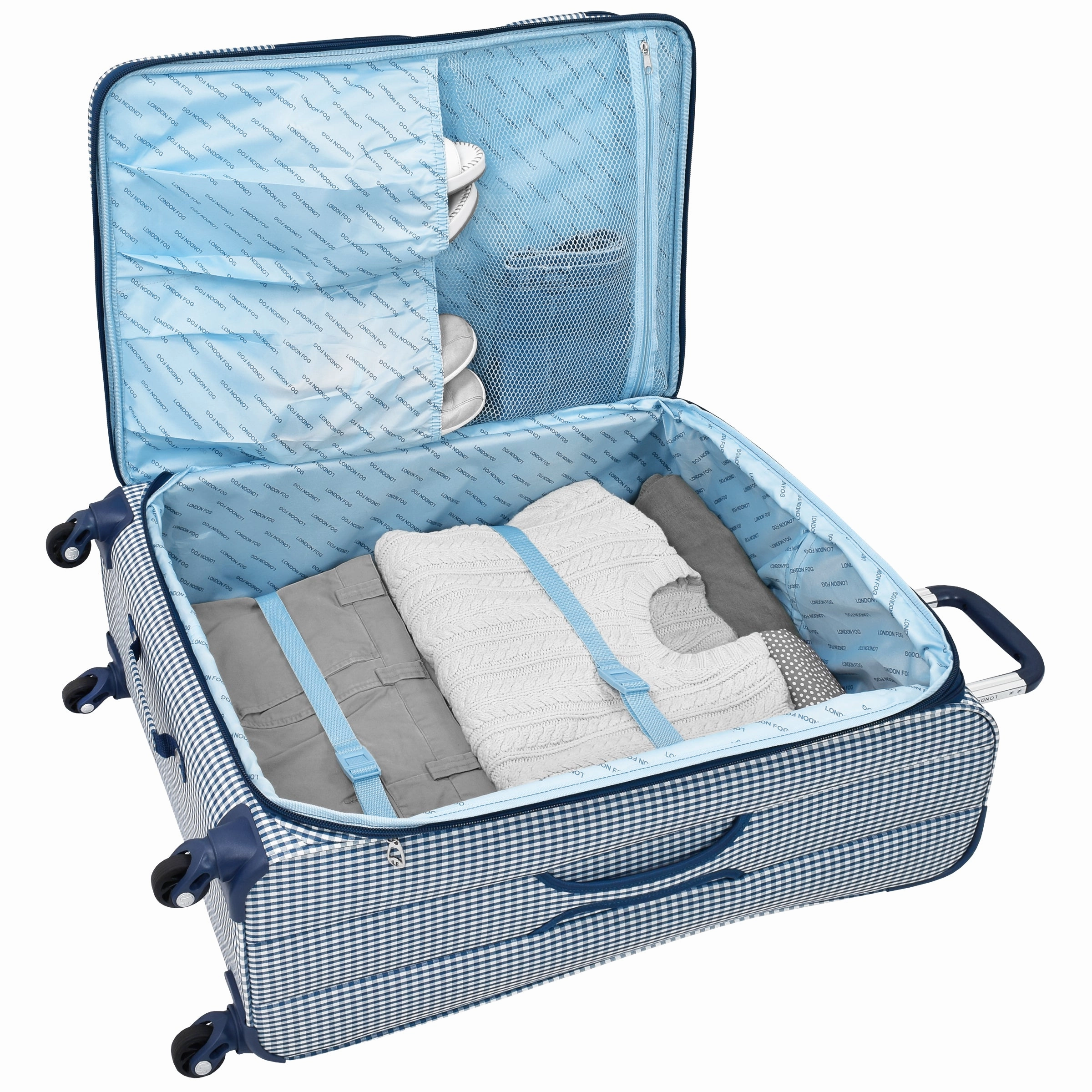London Fog Hampton 28" 4-Wheel Large Luggage