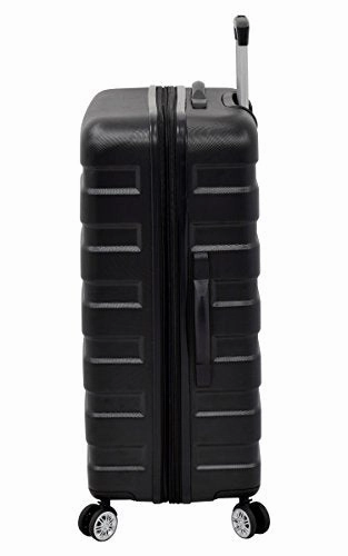 London Fog Hardside Spinner 2 Piece Set, Black SR