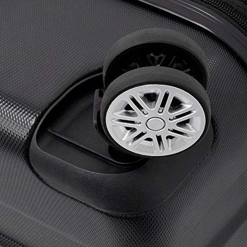 London Fog Hardside Spinner 2 Piece Set, Black SR