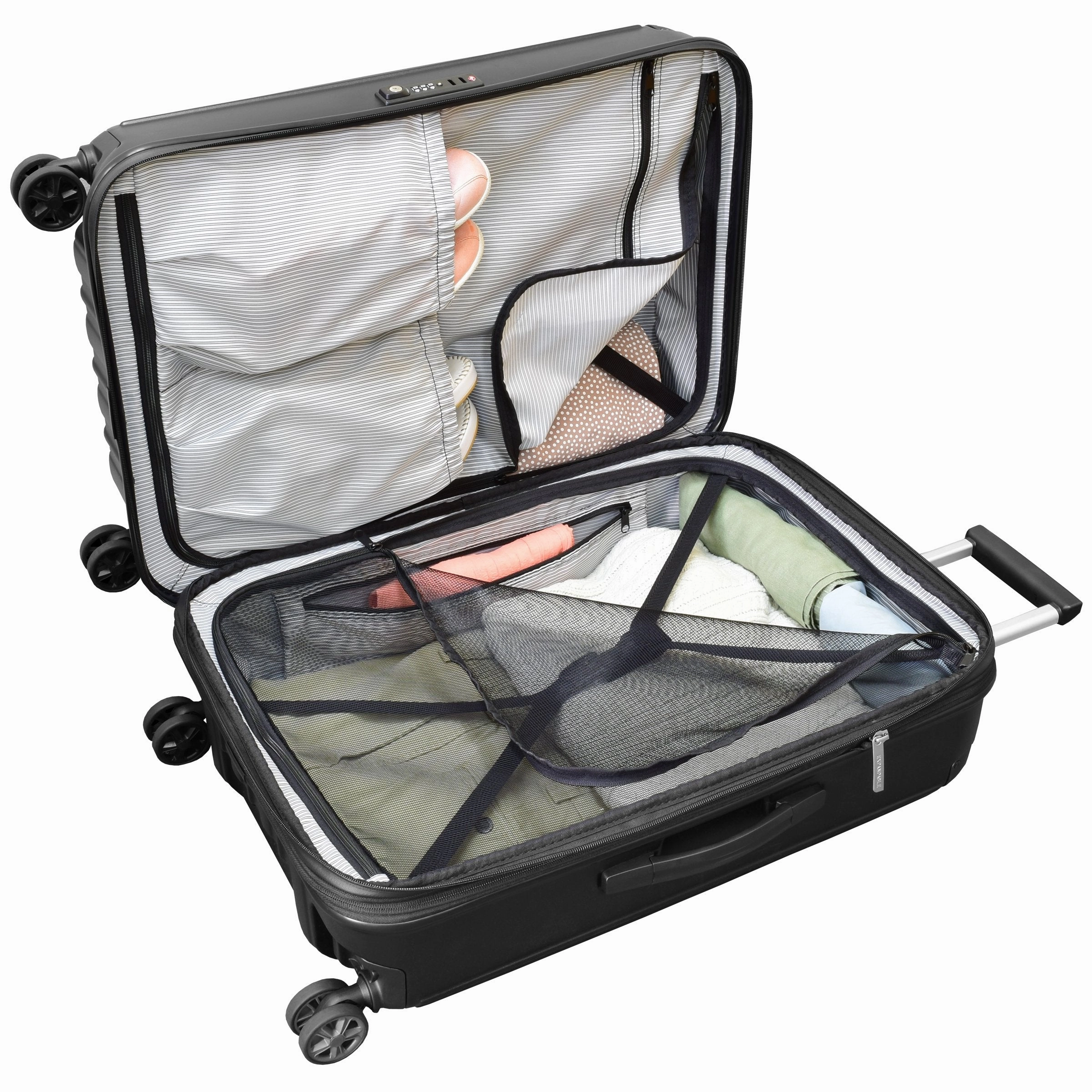 London Fog Heathrow 21" 4-Wheel Carry-On Luggage