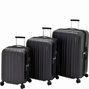 London Fog Heathrow 3 Piece Set (20"/24"/28") 4-Wheel Luggage Sets