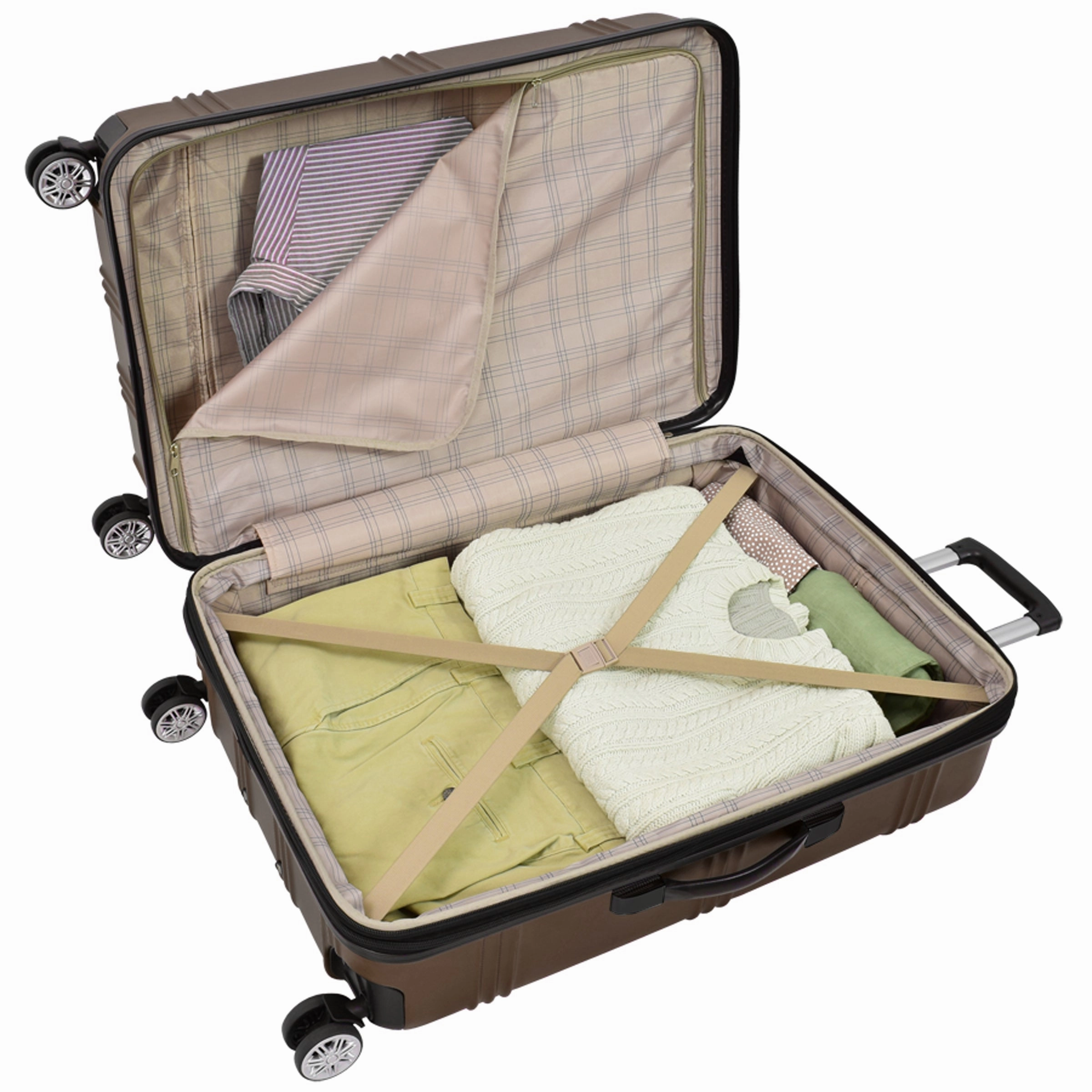 London Fog Kingsbury 21" 4-Wheel Carry-On Luggage