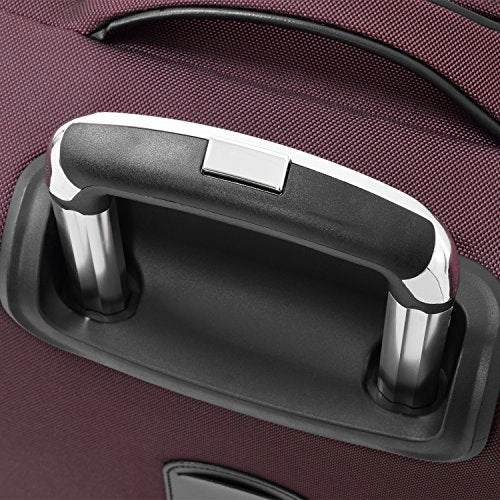 London Fog Langley 21" Expandable Spinner Carry-on, Bordeaux