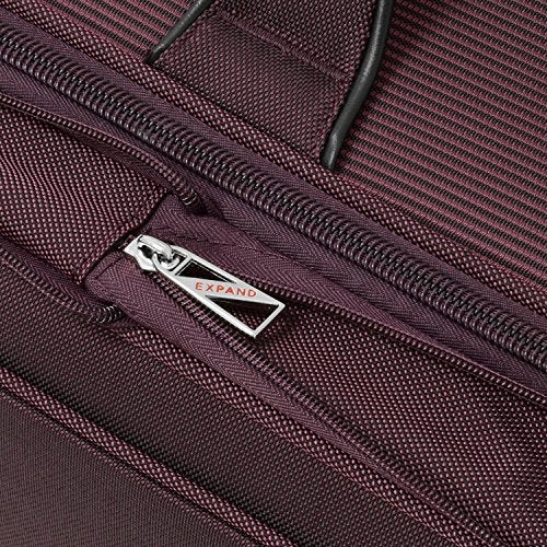 London Fog Langley 21" Expandable Spinner Carry-on, Bordeaux