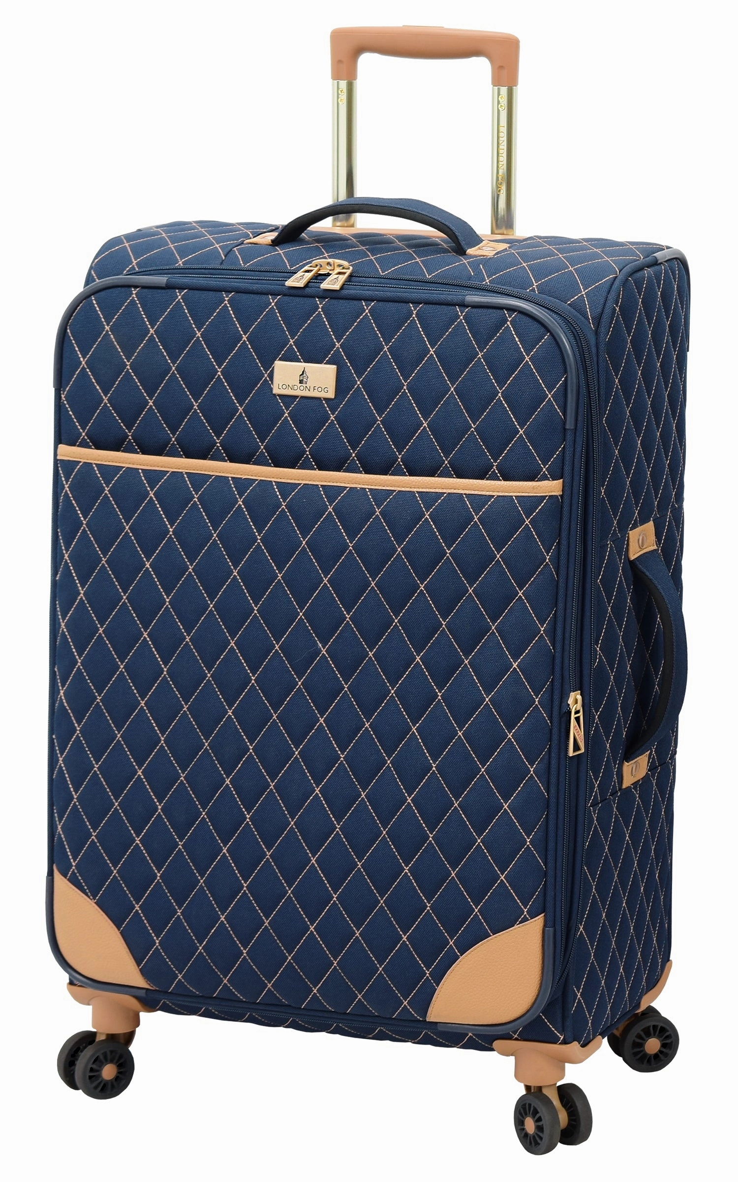 London Fog Queensbury Softside 4-Wheel Spinner Travel Luggage