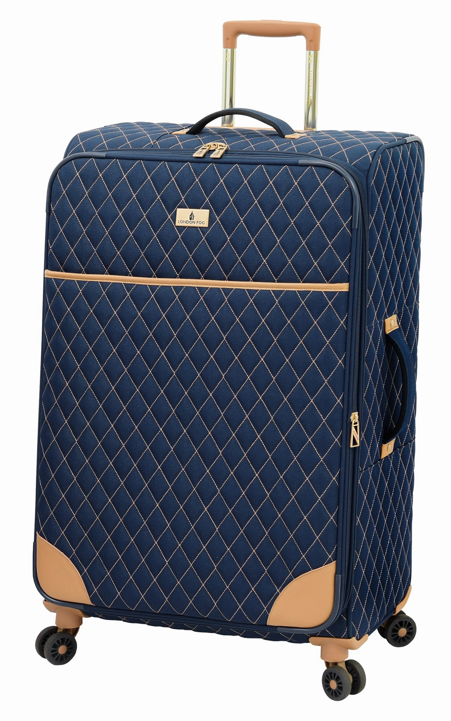 London Fog Queensbury Softside 4-Wheel Spinner Travel Luggage