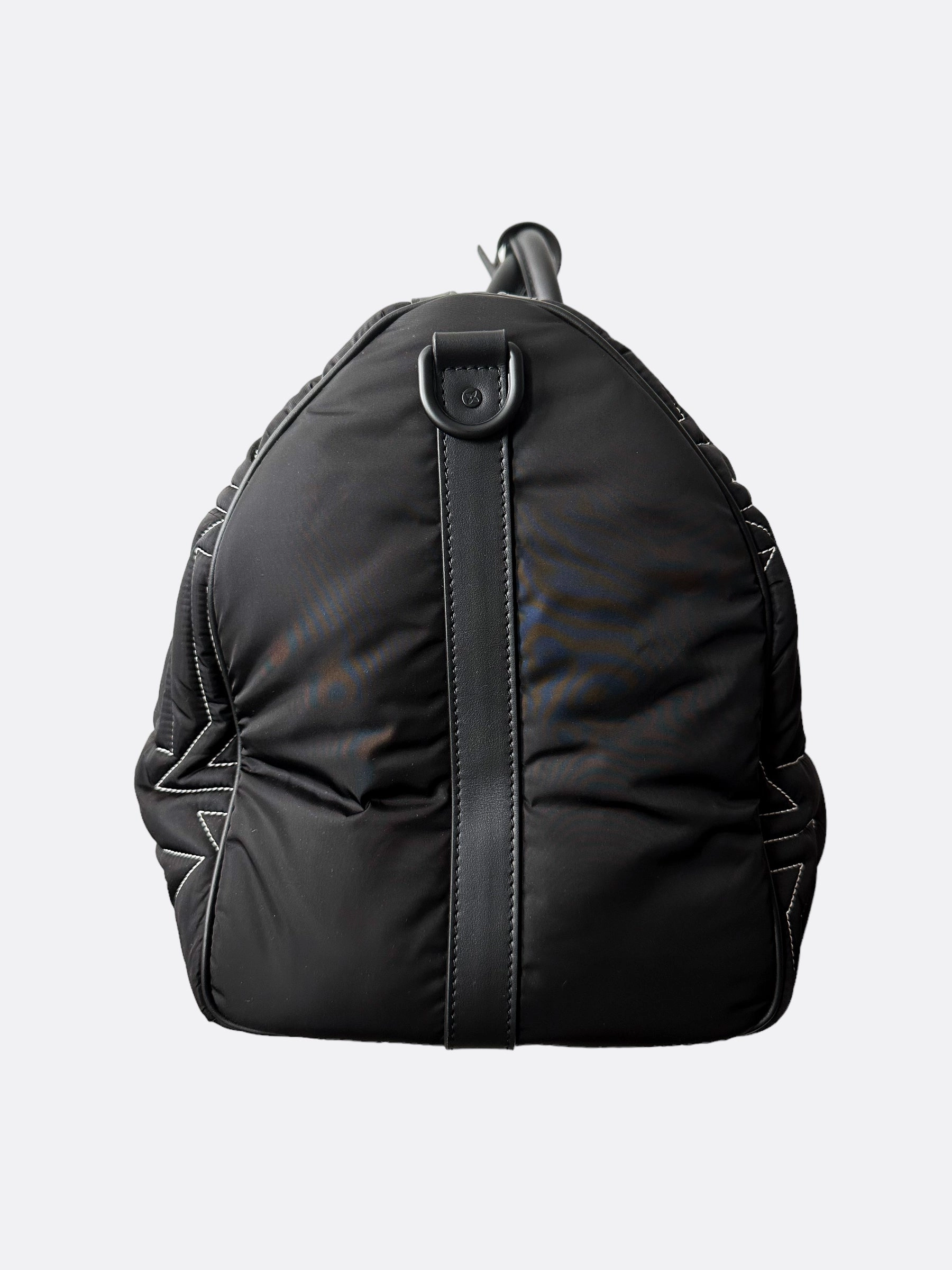 Louis Vuitton Black & White Snow Capsule Keepall 50