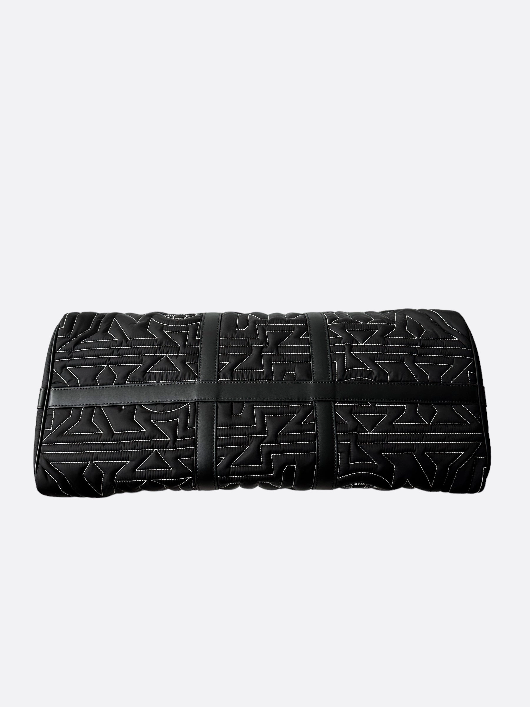 Louis Vuitton Black & White Snow Capsule Keepall 50
