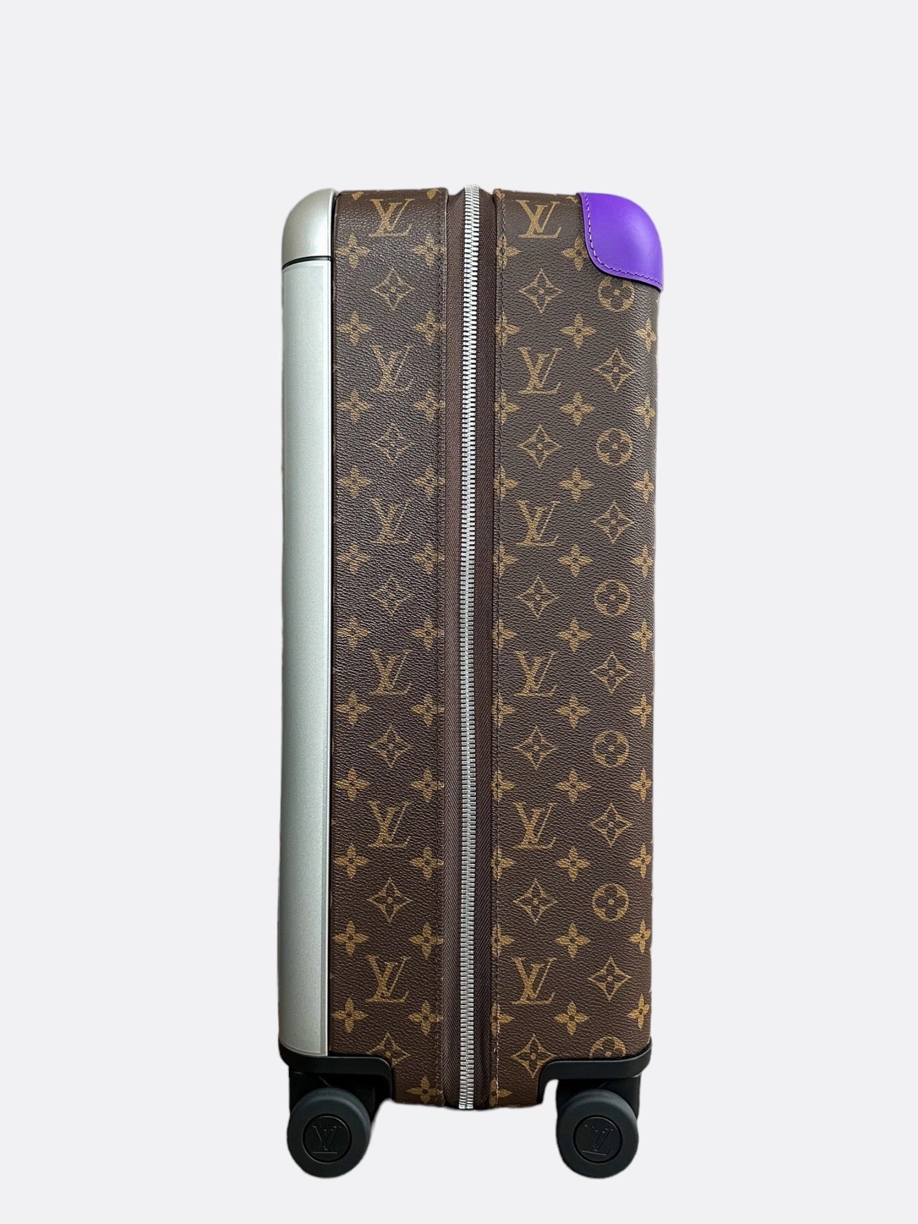 Louis Vuitton Brown & Purple Monogram Horizon 55