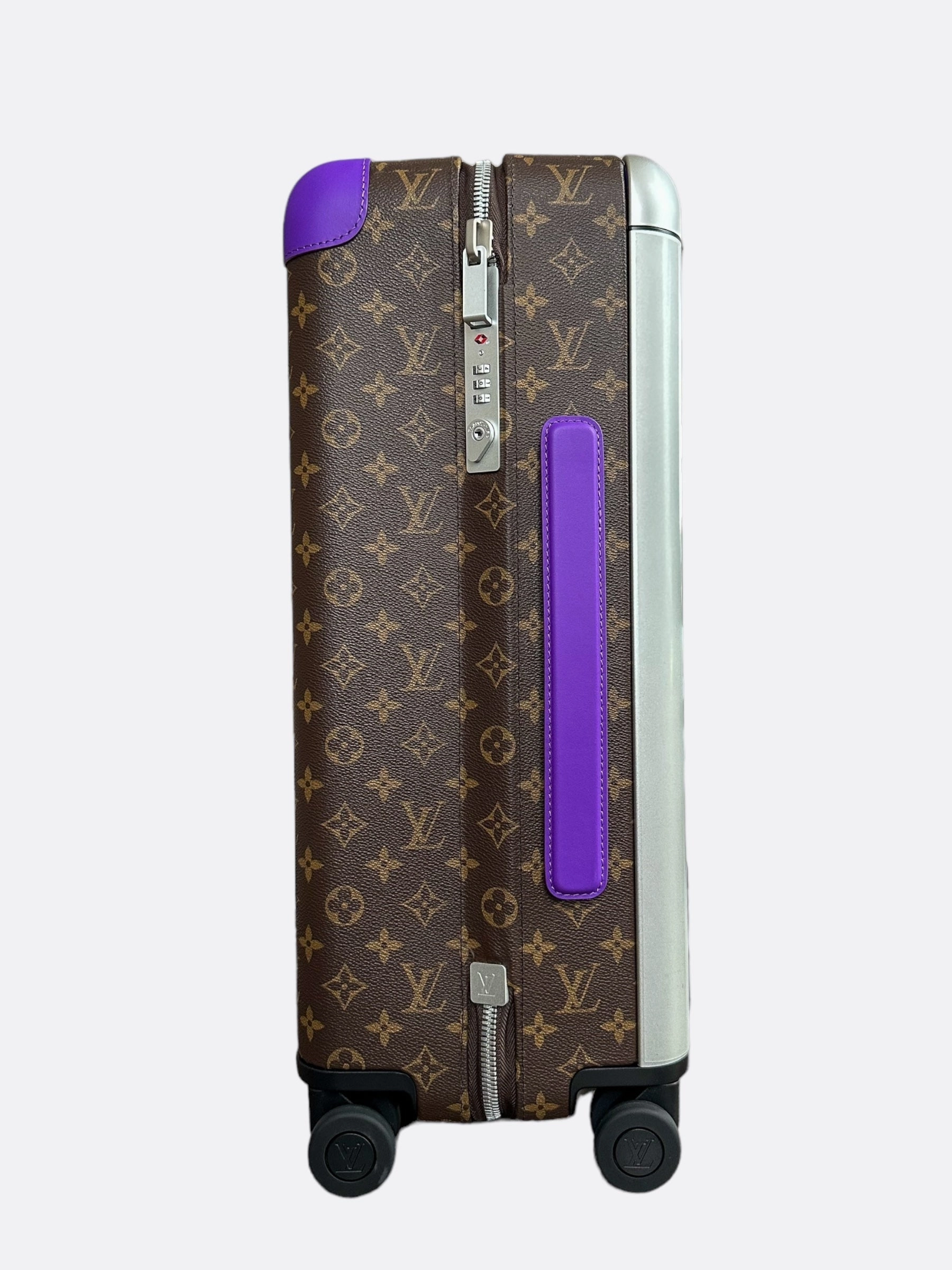 Louis Vuitton Brown & Purple Monogram Horizon 55