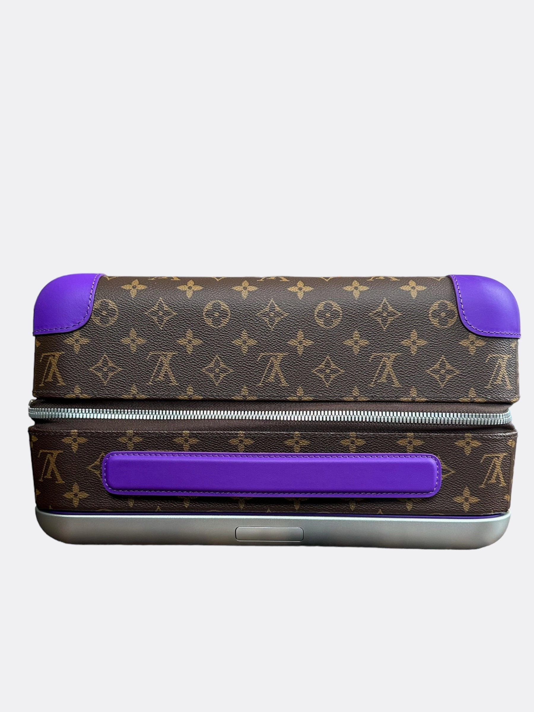 Louis Vuitton Brown & Purple Monogram Horizon 55