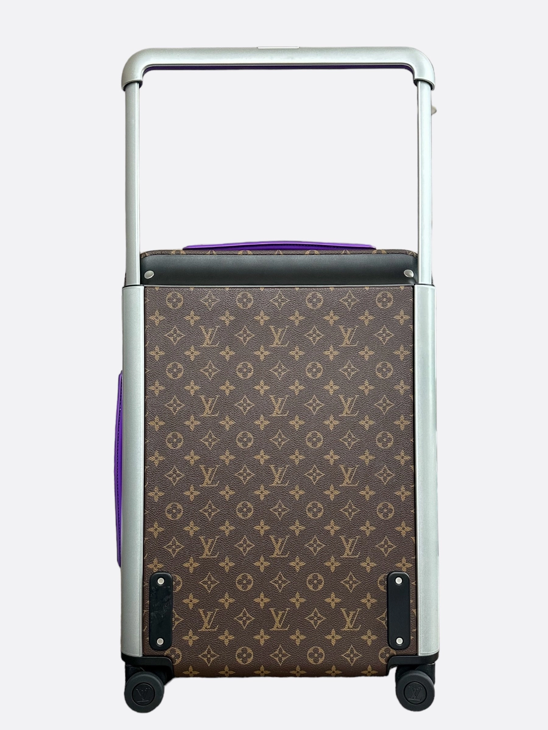 Louis Vuitton Brown & Purple Monogram Horizon 55