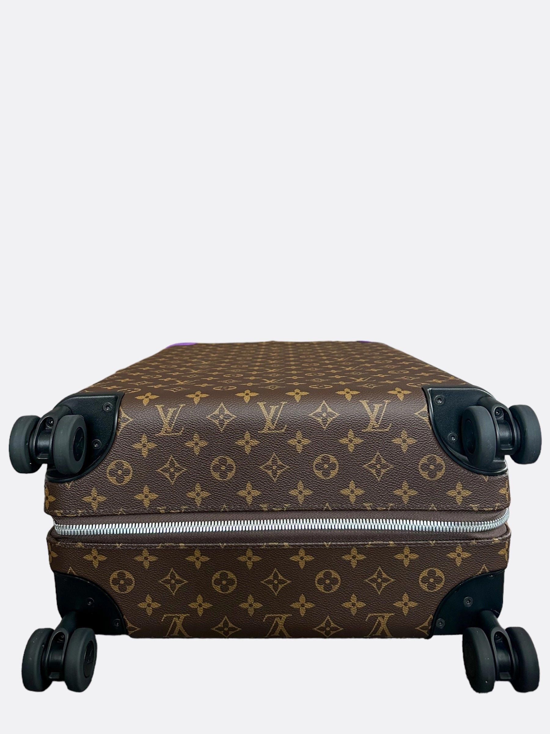 Louis Vuitton Brown & Purple Monogram Horizon 55