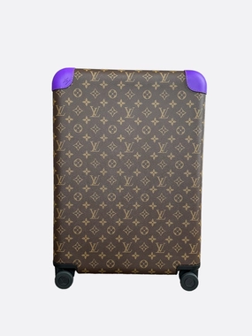 Louis Vuitton Brown & Purple Monogram Horizon 55