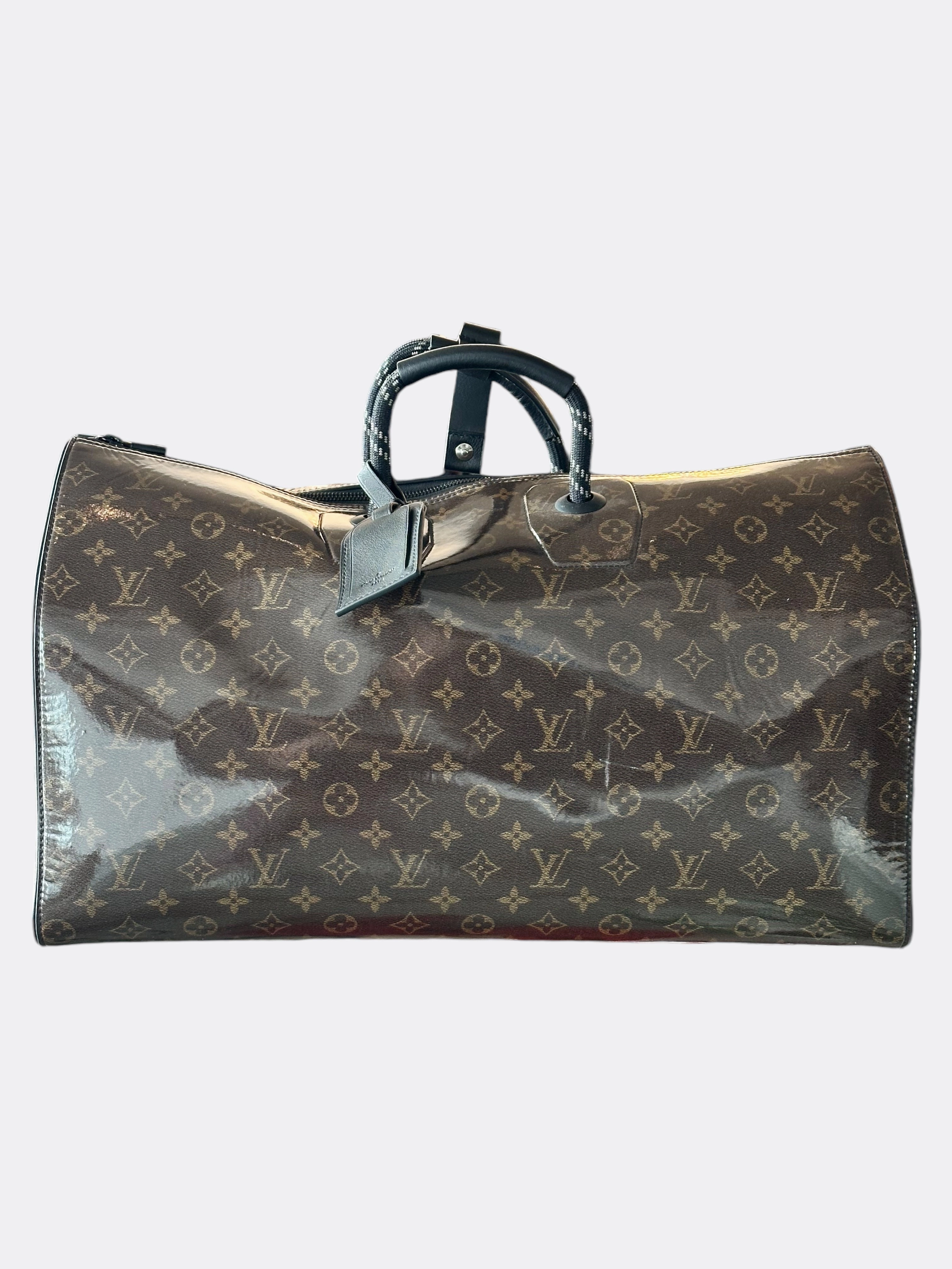 Louis Vuitton Brown Glaze Monogram Keepall 50