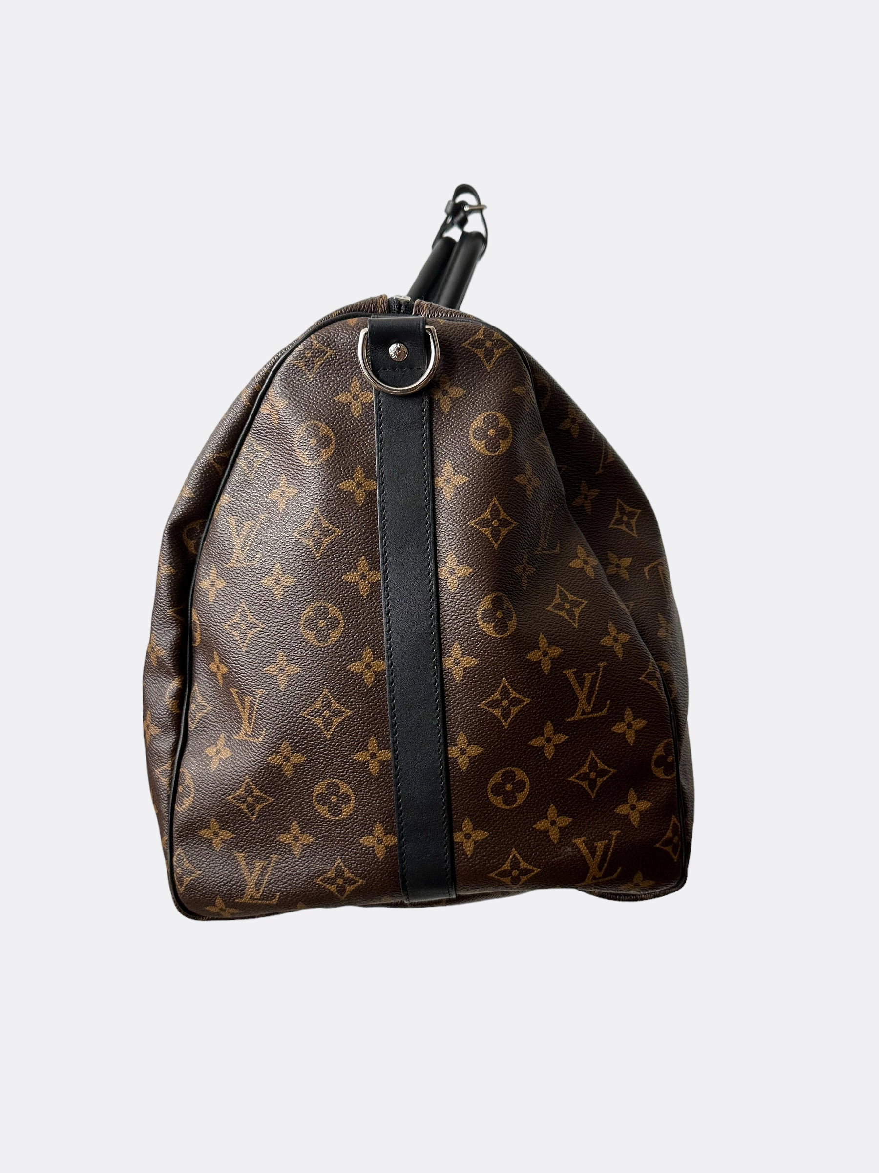 Louis Vuitton Brown Monogram Keepall 55