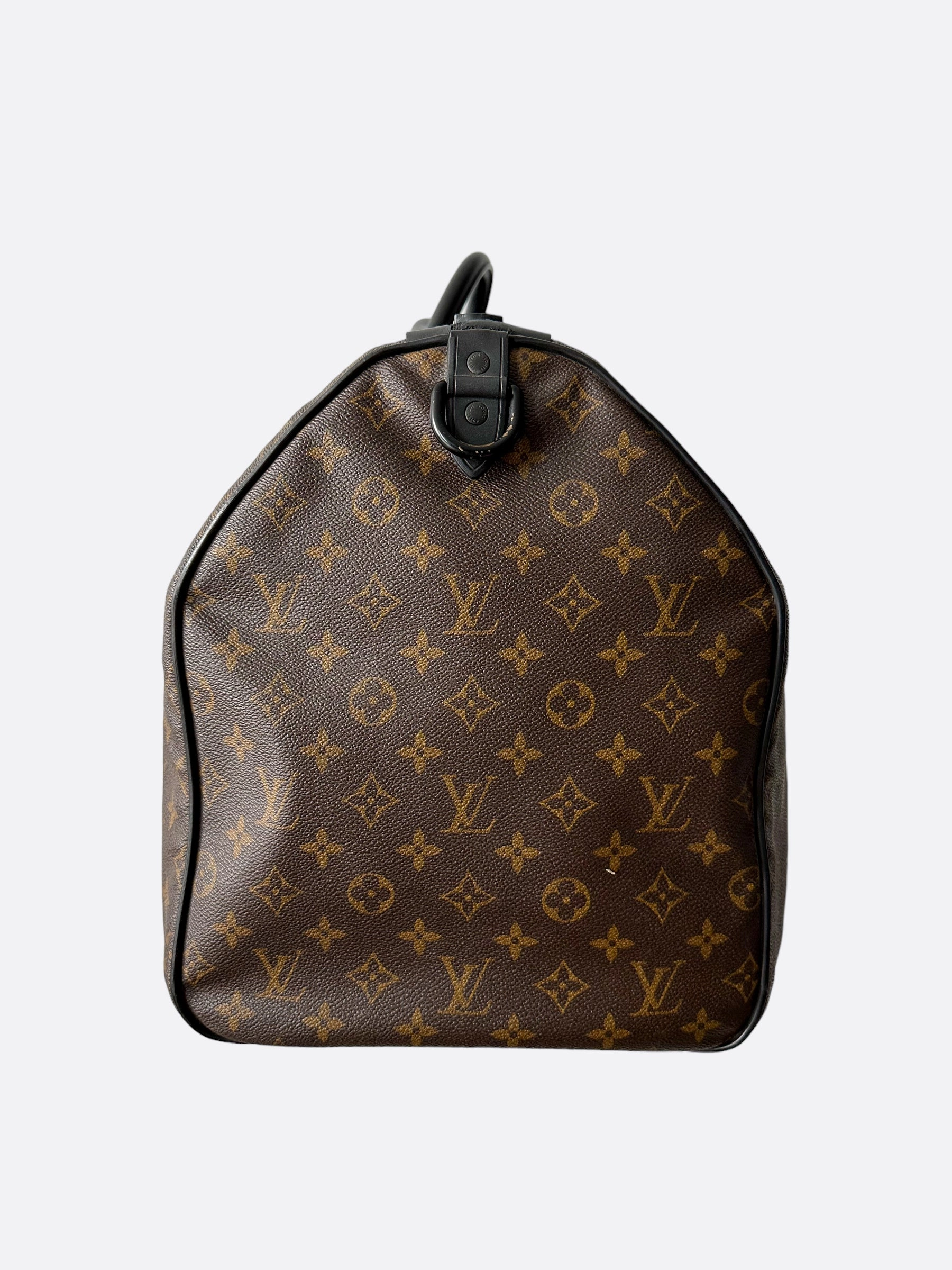 Louis Vuitton Brown Monogram Waterproof Keepall 55