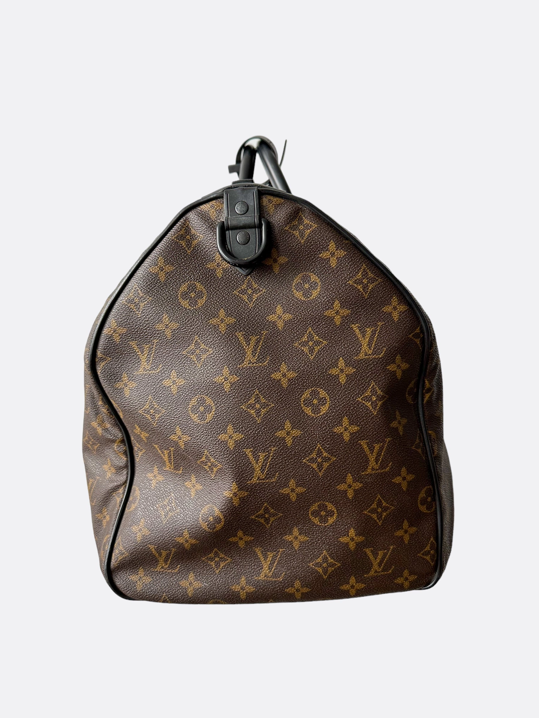 Louis Vuitton Brown Monogram Waterproof Keepall 55