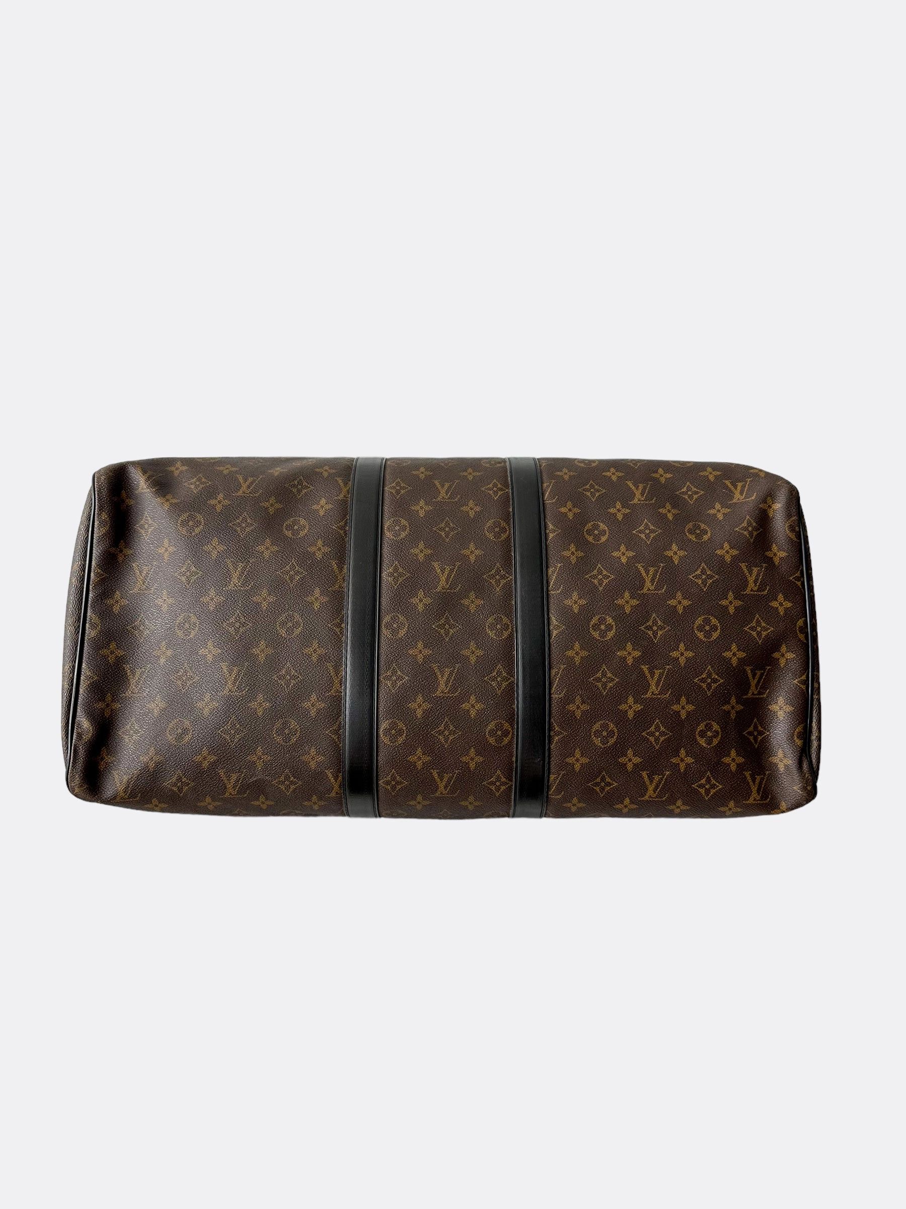 Louis Vuitton Brown Monogram Waterproof Keepall 55