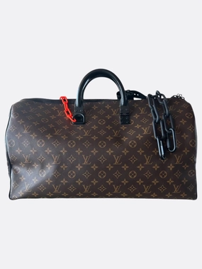 Louis Vuitton Brown Solar Ray Monogram Keepall 50