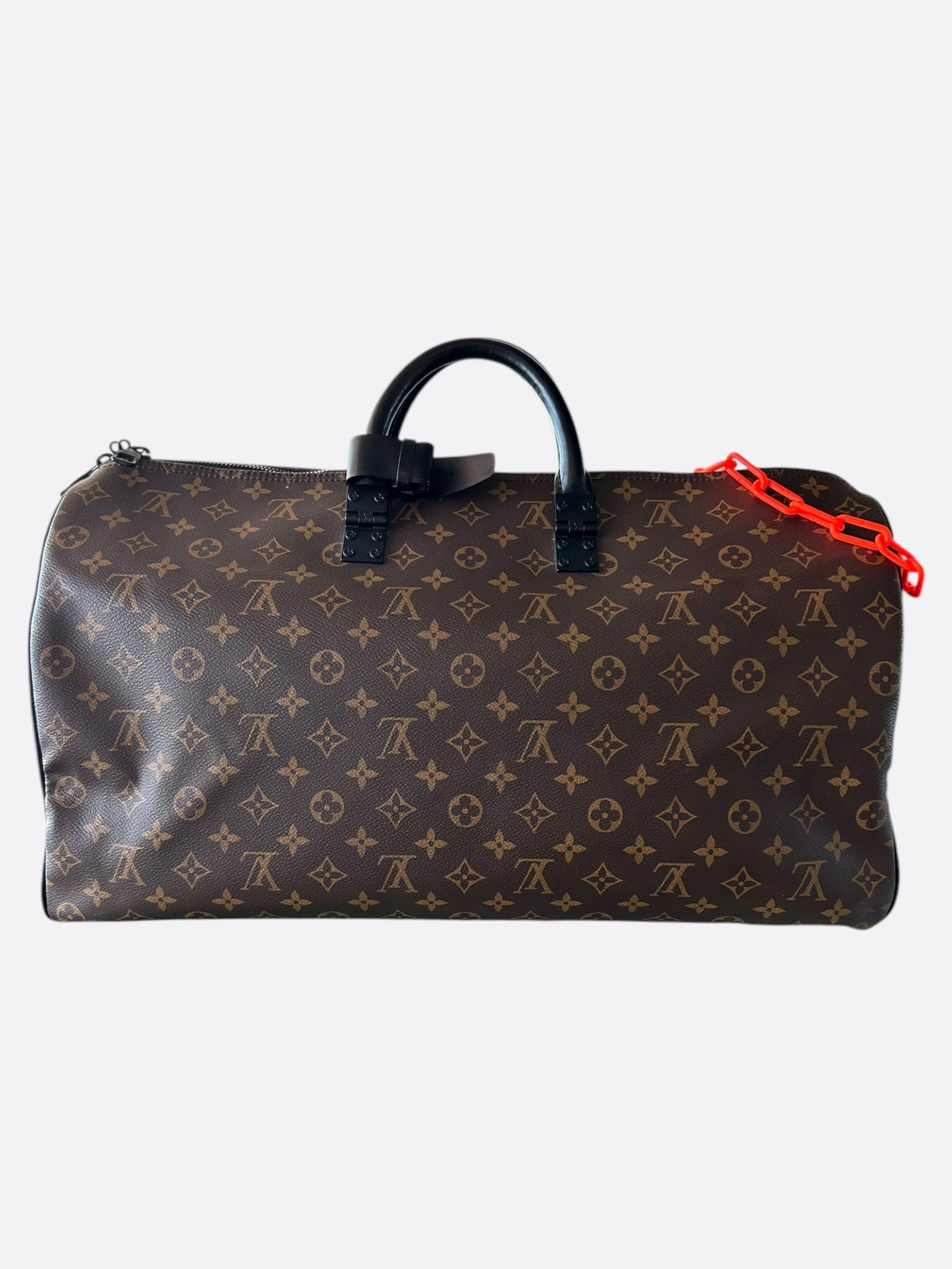 Louis Vuitton Brown Solar Ray Monogram Keepall 50