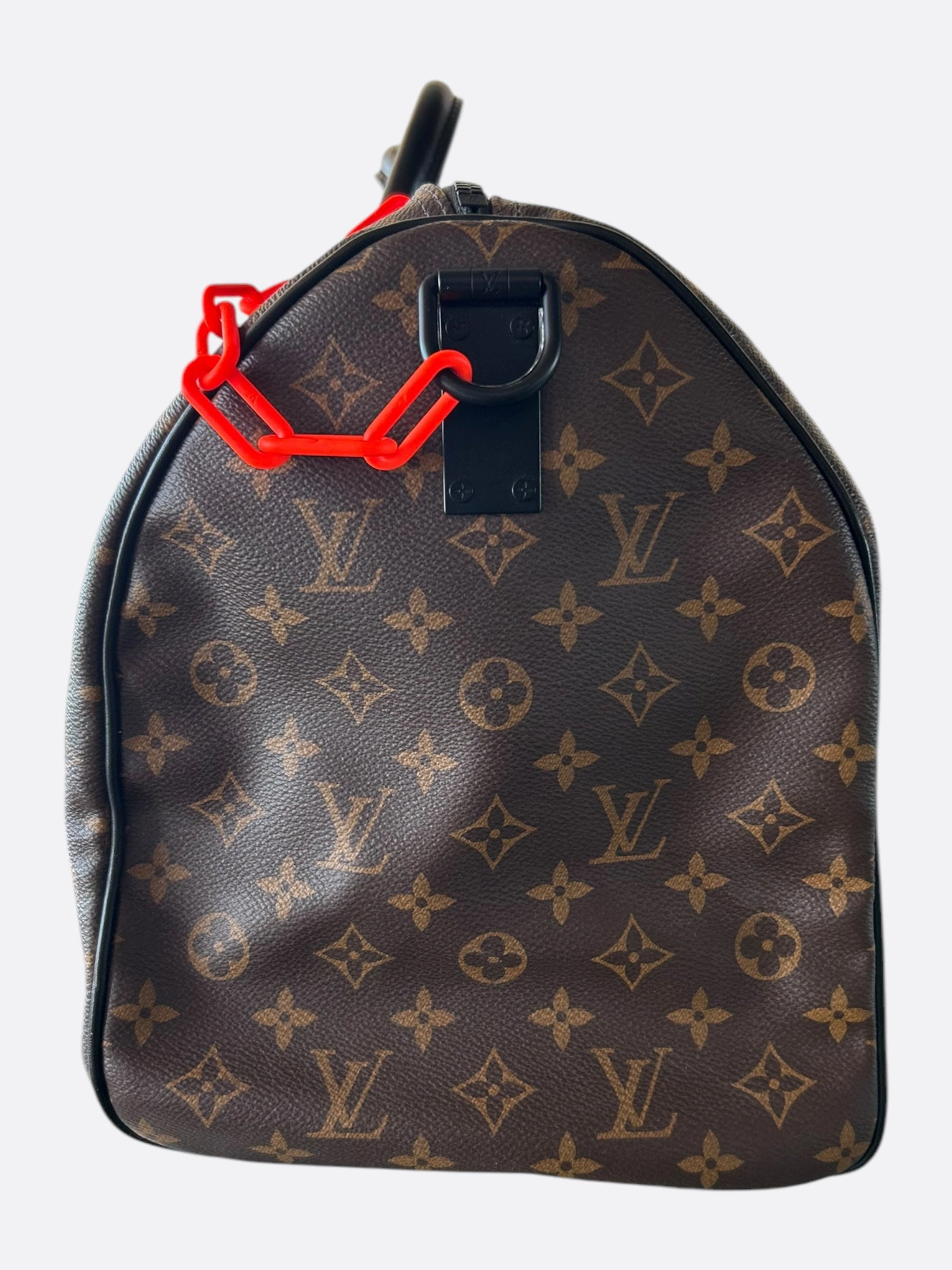 Louis Vuitton Brown Solar Ray Monogram Keepall 50